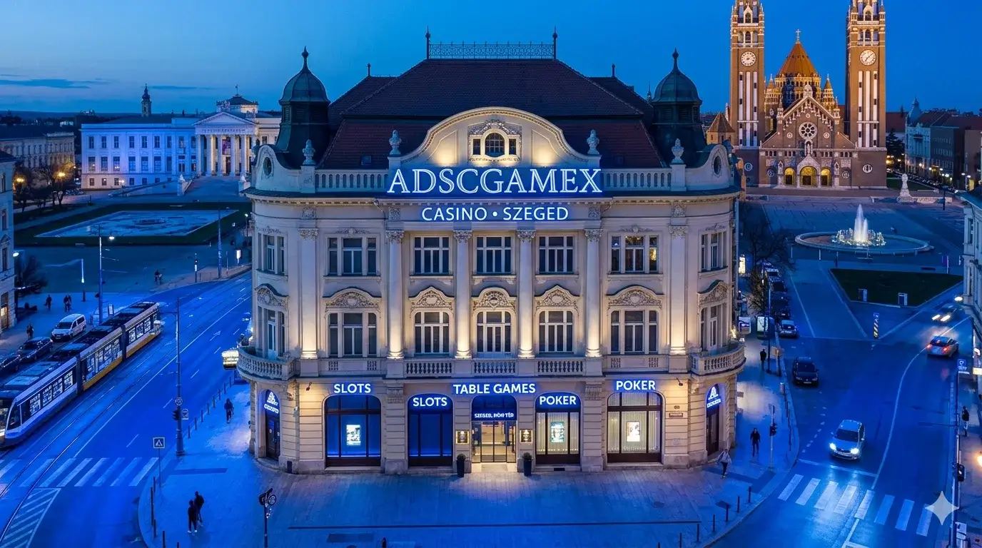 Adscgamex kaszinó belső tere